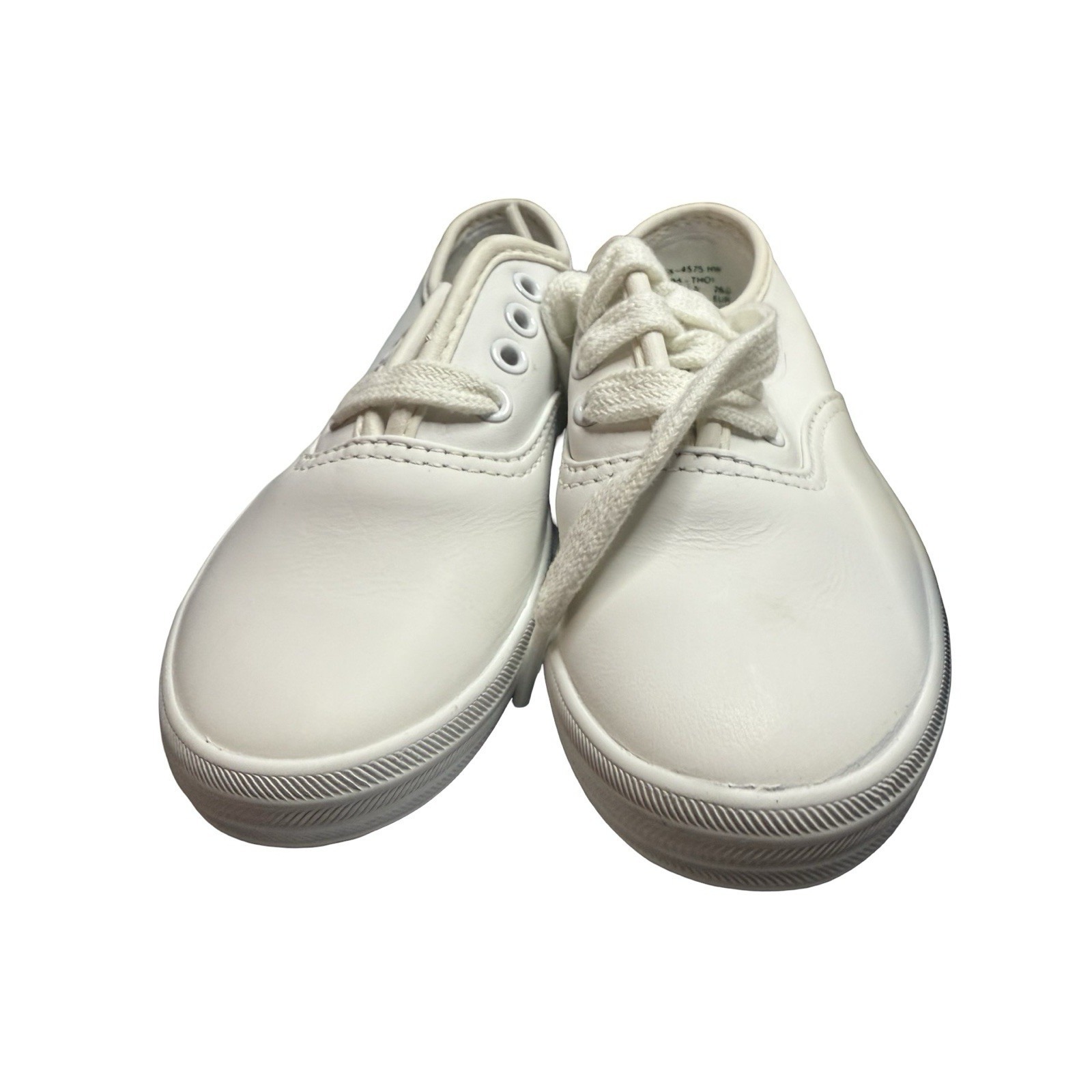 Vintage Keds 9 1/2 W Kids White Leather Champion Shoes Sneakers. — image 3 of 5